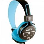 Fone de Ouvido Estéreo MI-2358RL Azul/Preto C3 TECH