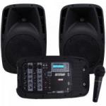Kit de Som Portátil EVO 410 USB Preto NOVIK