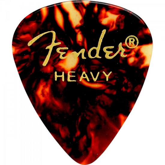 Palheta Shape Classic 351 Heavy Tortoise Shell FENDER Palheta Shape Classic 351 Heavy Tortoise Shell FENDER