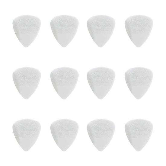 Palheta Nylon Pick 0.46 Extra Fina White FENDER Palheta Nylon Pick 0.46 Extra Fina White FENDER
