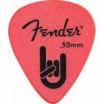 Palheta Rock-On Touring Pick 0.50 Thin Red FENDER