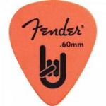 Palheta Rock-On Touring Pick 0.60 Thin Medium Orange FENDER
