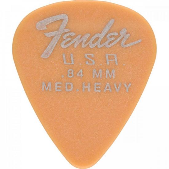 Palheta Rock-On Touring Pick 0.88 Medium Heavy Green FENDER Palheta Rock-On Touring Pick 0.88 Medium Heavy Green FENDER