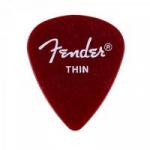 Palheta CALIFORNIA CLEAR FINA Vermelha FENDER