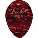 Palheta Celulóide Shape Classic 358 Medium Tortoise Shell FENDER