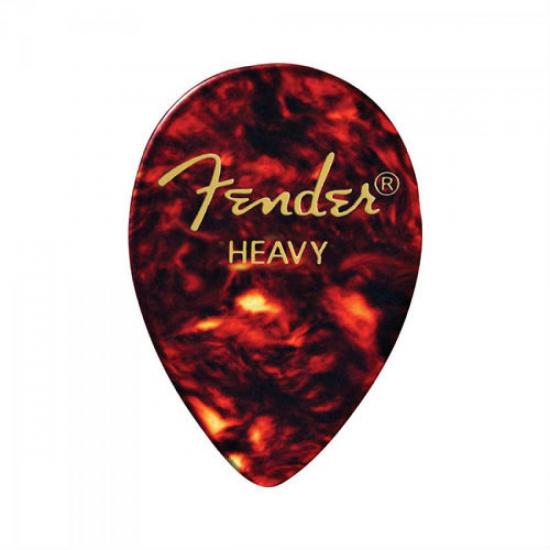 Palheta Celulóide Shape Classic 358 Heavy Tortoise Shell FENDER Palheta Celulóide Shape Classic 358 Heavy Tortoise Shell FENDER