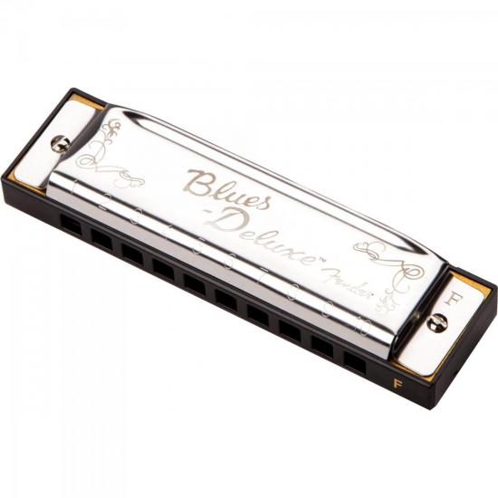 Gaita Diatônica Blues Deluxe em F FENDER Gaita Diatônica Blues Deluxe em F FENDER