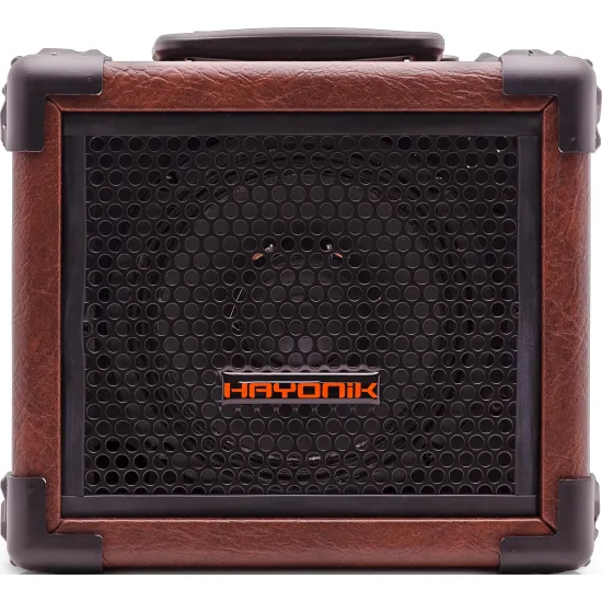 Caixa de Som Multiuso HAYONIK Iron 80 20W Bluetooth Marrom - Hayonik