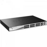 Switch Fast 28 Portas 100Mbps DES-1210-28P Preto D-LINK