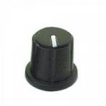 Knob Estriado para Mesa de Som KP-200 Preto SCOTT
