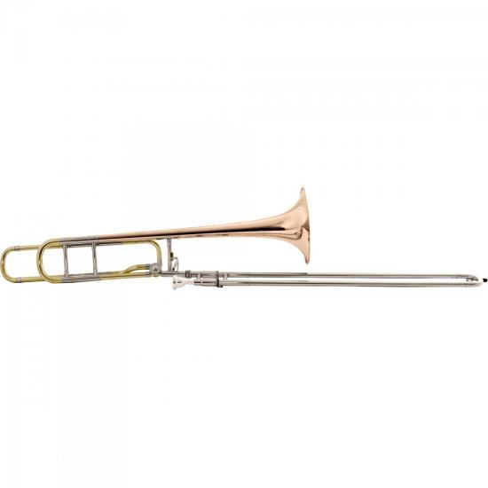 HARMONICS Instrumentos Musicais Trombone de Vara Tenor Bb/F HSL802L