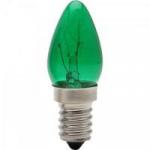 Lâmpada CHUPETINHA 7W 127V E14 CH24 Verde BRASFORT