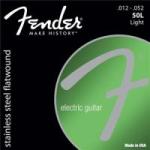 Encordoamento para Guitarra Aço 0.012 50L Flatwound FENDER
