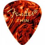 Palheta Celulóide Shape Classic 351 Thin Tortoise Shell FENDER
