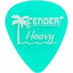 Palheta CALIFORNIA CLEAR GROSSA Verde FENDER