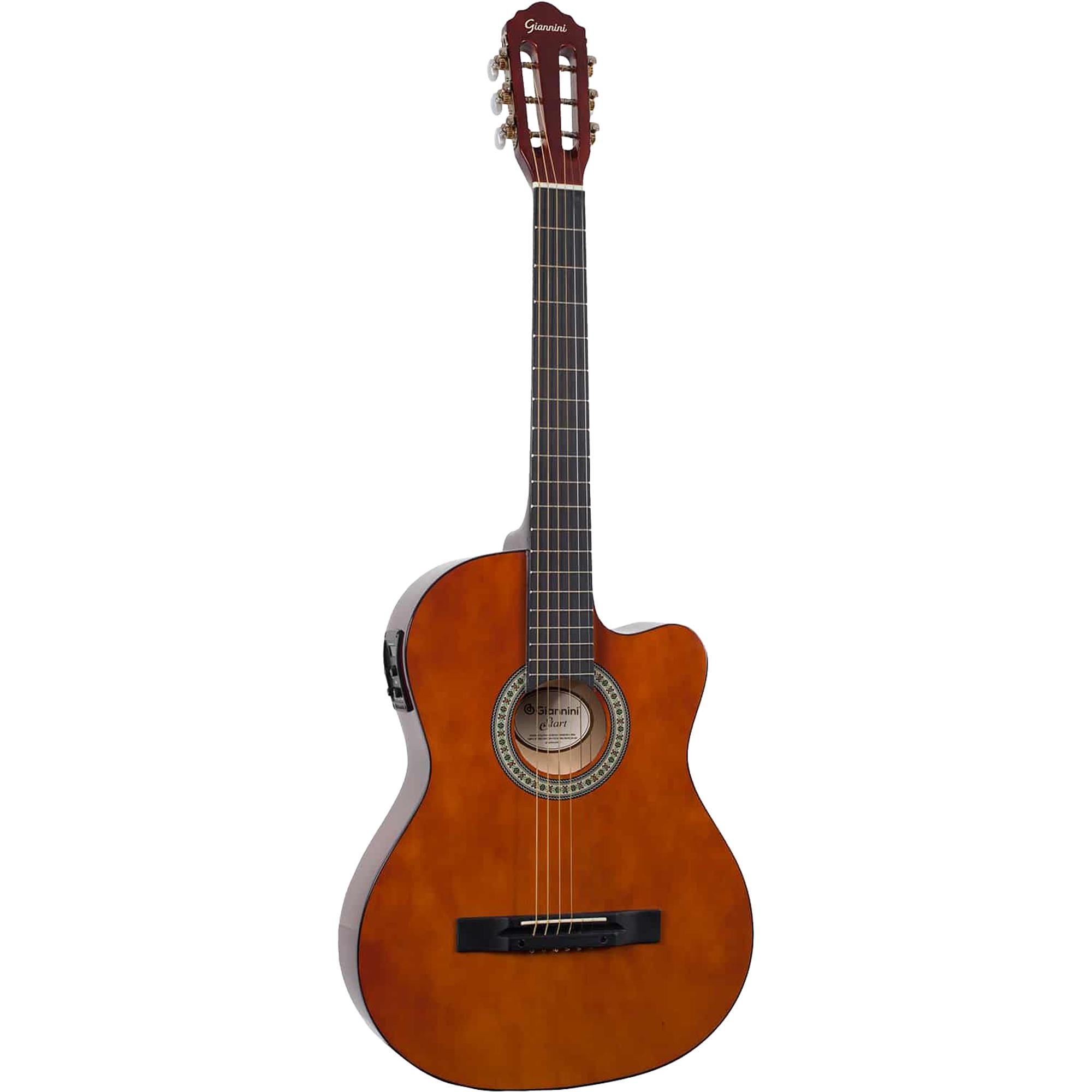 Violão Giannini SF14 CEQ Eletroacústico Aço Natural