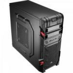 Gabinete Gamer Mid Tower GT BLACK EN52209 Preto AEROCOOL
