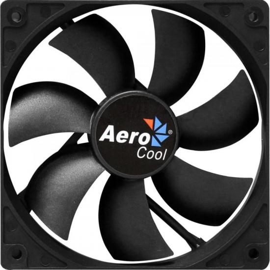 Cooler Fan 12cm DARK FORCE EN51332 Preto AEROCOOL 