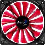 Cooler Fan 12cm SHARK DEVIL RED EDITION LED EN55437 Vermelho AEROCOOL