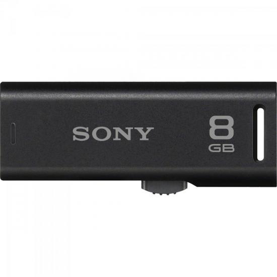 Pen Drive 8GB Flash USB USM8GR/BM Preto SONY Pen Drive 8GB Flash USB USM8GR/BM Preto SONY