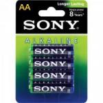 Pilha Alcalina AA AM3L-B4D Sony Caixa c/48 pilhas (cartela c/4)