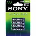 Pilha Alcalina AAA AM4L-B4D Sony Caixa c/48 pilhas (cartela c/4)