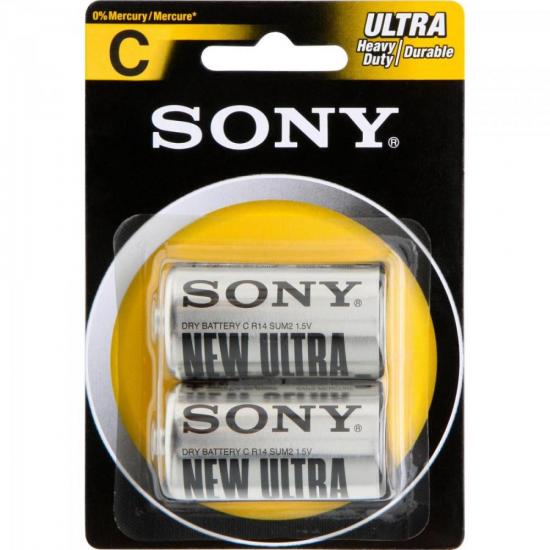 Pilha Zinco C SUM2-NUB2A Sony Caixa c/24 pilhas (cartela c/2) Pilha Zinco C SUM2-NUB2A Sony Caixa c/24 pilhas (cartela c/2)