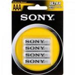 Pilha Zinco AAA R03-NUB4A Sony Caixa c/48 pilhas (cartela c/4)