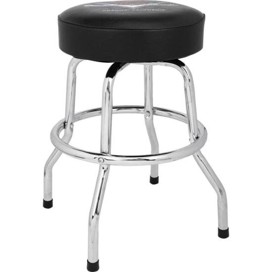 Banco Barstool 24" CUSTOM SHOP PINSTRIPE Preto FENDER Banco Barstool 24" CUSTOM SHOP PINSTRIPE Preto FENDER