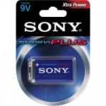 Bateria Alcalina 9V Stamina Plus Sony Caixa c/ 12 pilhas (cartela c/1)