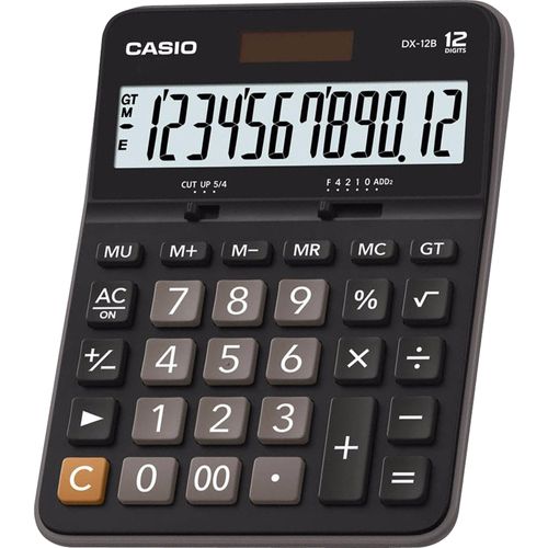 Calculadora de Mesa Casio DX-12B 12 Dígitos Preta