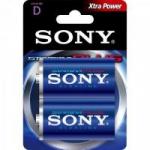 Pilha Alcalina D Stamina Plus AM1-B2A Sony Caixa c/24 pilhas (cartela c/2)