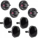 Kit Som Automotivo 120W RMS 8 Ohms 4 DRIVERS + 4 CORNETAS LONGAS ORION
