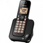 Telefone sem Fio com ID KX-TGC350LBB Preto PANASONIC