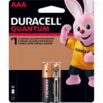 Pilha Alcalina AAA Leve 4/Pague 3 Quantum Duracell Caixa c/56 pilhas (cartela c/4)
