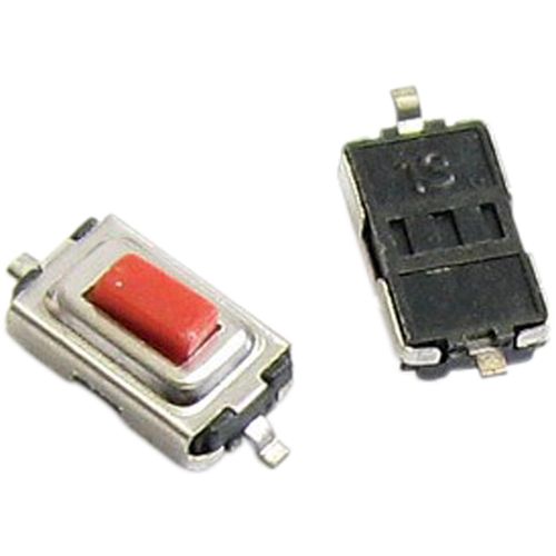 Chave Tactil Switch 3,5x6x25mm 2 Terminais CHVS0017 Vermelha STORM