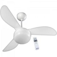 Ventilador de Teto 3 Pás 220V com Controle FENIX Branco VENTISOL