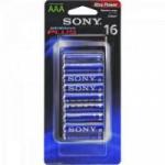Pilha Alcalina 16 AAA Stamina Plus AM4-B16D Sony Caixa c/768 pilhas (cartela c/16)