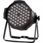 Refletor 54 LEDs RGBW 0,5W PRO PAR LP007 Preto ALLTECHPRO