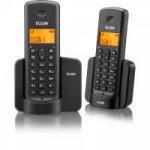 Telefone sem Fio com ID + Ramal TSF-8002 Preto ELGIN