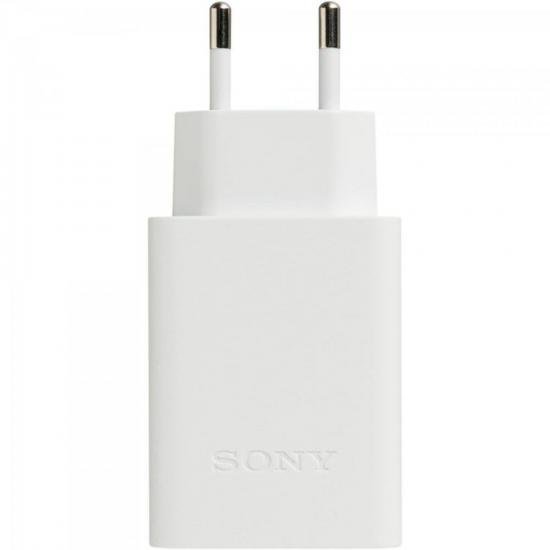 Carregador USB 5V 2,1A CP-AD2 Branco SONY Carregador USB 5V 2,1A CP-AD2 Branco SONY