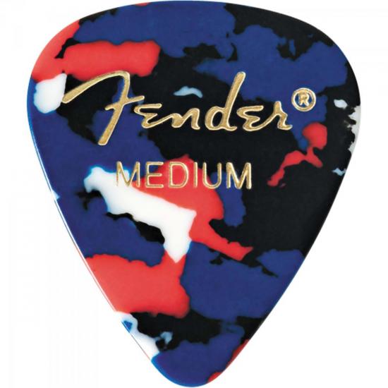 Palheta Celulóide Shape Classic 351 Medium Confetti FENDER Palheta Celulóide Shape Classic 351 Medium Confetti FENDER