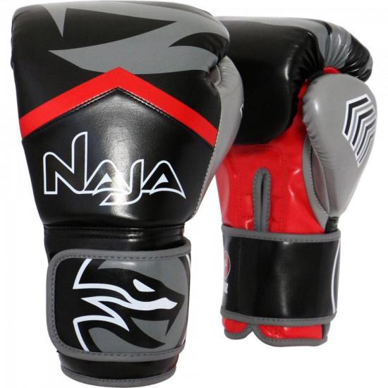 Luva de Boxe NEW EXTREME 14 OZ Preto NAJA Luva de Boxe NEW EXTREME 14 OZ Preto NAJA