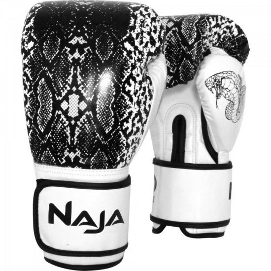 Luva de Boxe ANIMAL PRINT 14 OZ Cobra Pérola NAJA Luva de Boxe ANIMAL PRINT 14 OZ Cobra Pérola NAJA
