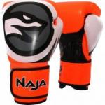 Luva de Boxe COLORS FLUOR 12-OZ Amarela NAJA