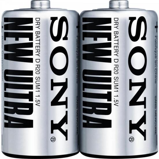 Pilha Zinco D SUM1-NUP2A/Z Sony Caixa c/24 pilhas (shrink c/2) Pilha Zinco D SUM1-NUP2A/Z Sony Caixa c/24 pilhas (shrink c/2)