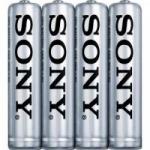 Pilha Zinco AAA R03-NUP4A/Z Sony Caixa c/40 pilhas (shrink c/4)