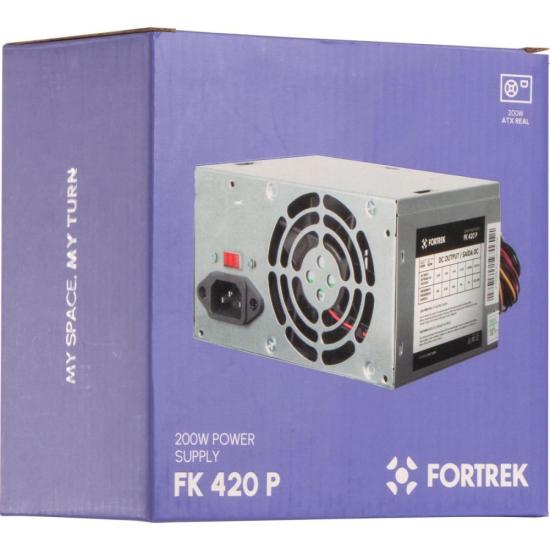 Fonte ATX Fortrek PWS-2003 200W 20+4P FK420P