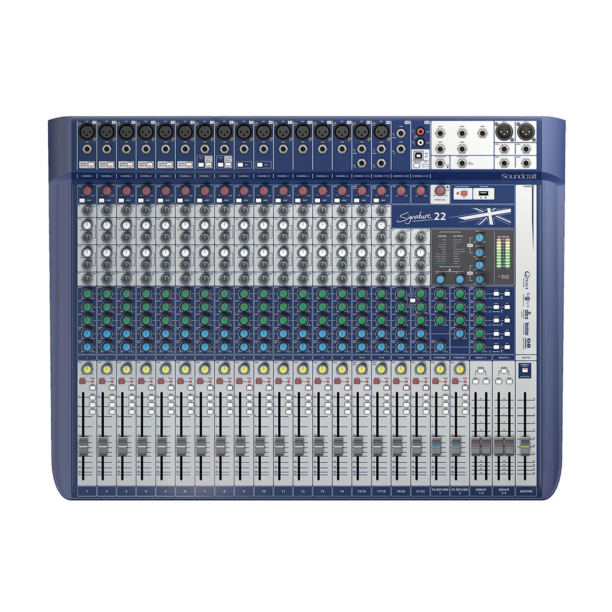 Mesa De Som Soundcraft Signature 22 Canais - Hayamax