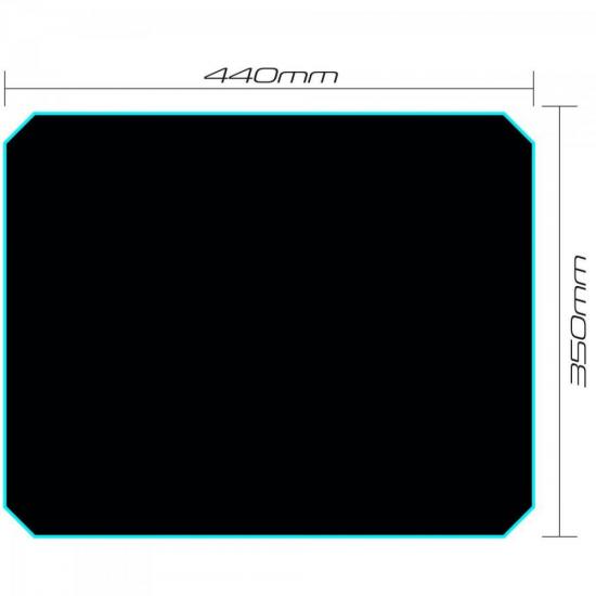 Mouse Pad Gamer SPEED MPG102 (440X350MM) Azul FORTREK 